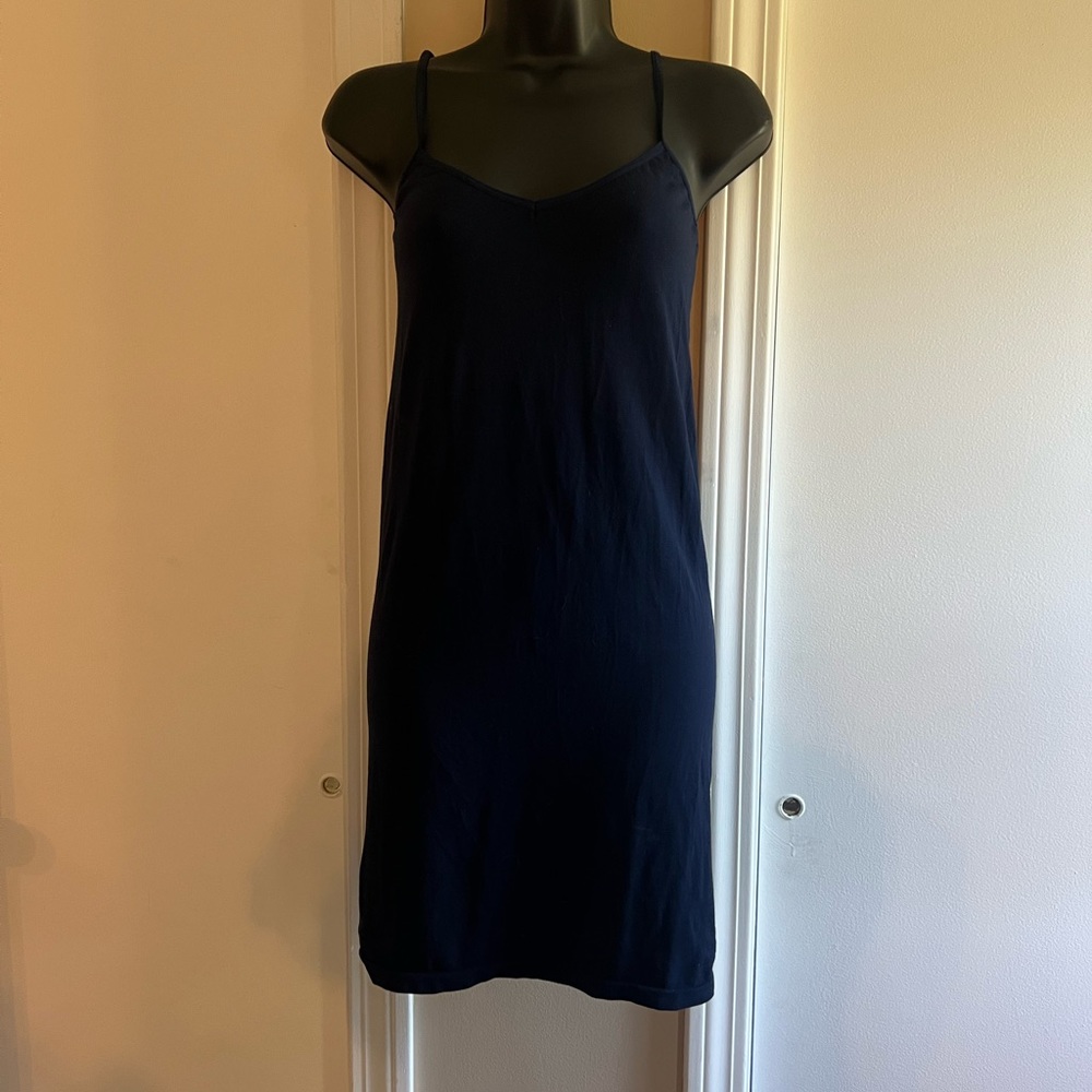Free People Navy Blue Bodycon Dress